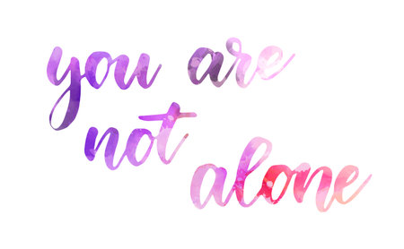 you are not alone images