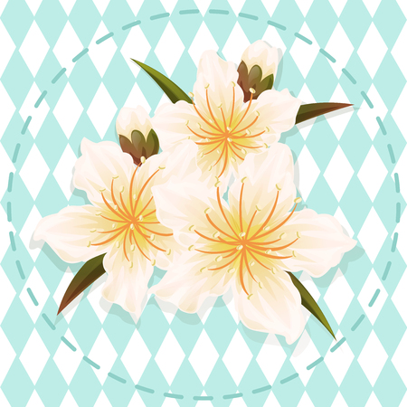 桃の花の花イラスト のイラスト素材 ベクタ Image 桃の花の花イラスト のイラスト素材 ベクタ Image