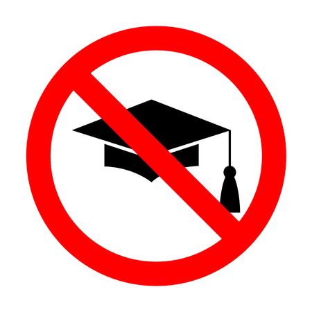 No Education Cliparts, Stock Vector and Royalty Free No Education  Illustrations