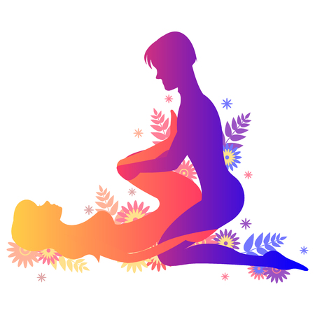 Kama Sutra Sexual Pose Bandoleer Illustration Kama Sutra Sexual Pose Bandoleer Illustration