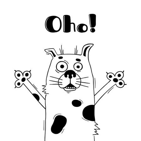 叫ぶ 大穂犬のイラスト 面白いアバターのデザイン ポスターやカードを歓迎します かわいい動物 のイラスト素材 ベクタ Image 叫ぶ 大穂犬のイラスト 面白いアバターのデザイン ポスターやカードを歓迎します かわいい動物 のイラスト素材 ベクタ Image