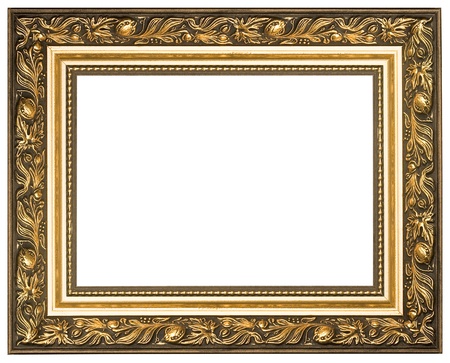 装飾的なゴールドの写真額縁 9695145-picture-gold-frame-