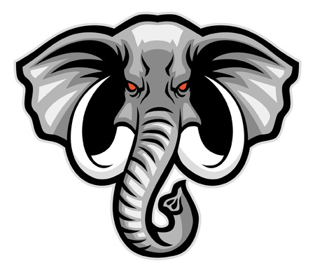 elephant head mascot