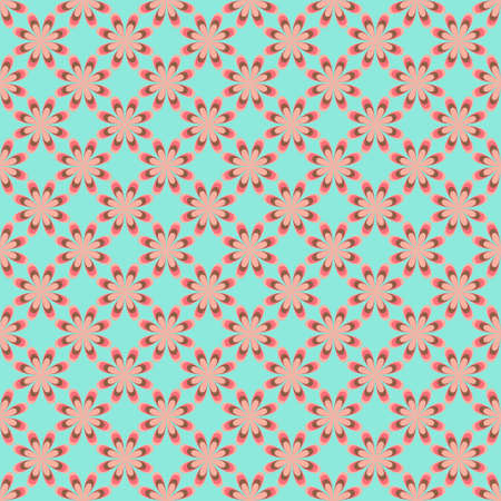 Seamless Colorful Vintage Pattern Vector Abstract Retro Flowers Royalty Free Cliparts Vectors And Stock Illustration Image 83393927