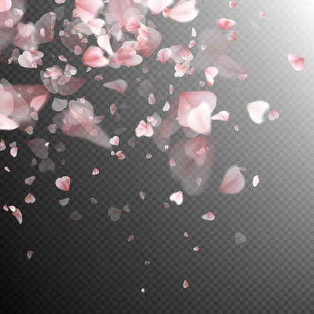 Pink petals background. EPS 10 vector file included - 68245428