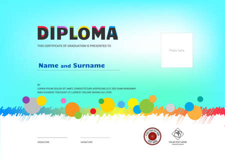 blue ribbon award template