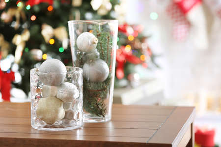 glass vases with christmas decoration on wooden table stock photo picture and royalty free image image 96844631 - How To Decorate Glass Vases For Christmas glass vases with christmas decoration on wooden table stock photo picture and royalty free image image 96844631 - How To Decorate Glass Vases For Christmas