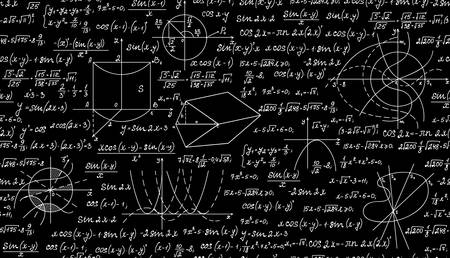 数学の数式と図形パターンのイラスト素材 ベクタ Image 数学の数式と図形パターンのイラスト素材 ベクタ Image