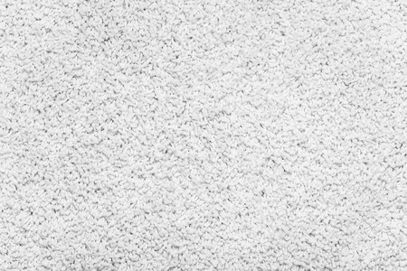 Carpet texture. White carpet background close up. - 43404068