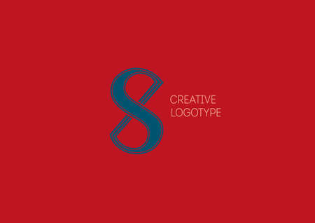 creative logo with a double meaning the letter x s stock photo red letter meaning