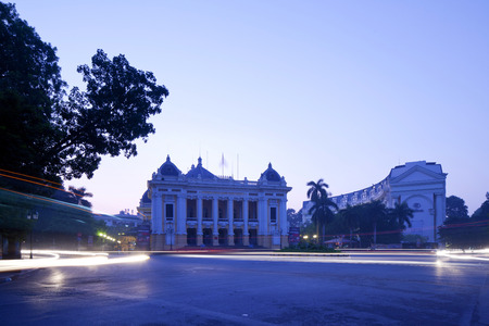 The landscape of Saigon: Opera nhà Hà Nội, Hà Nội, Việt Nam.
