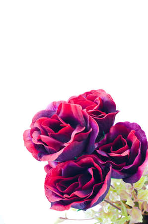 キラキラの質感の人工のバラの花 の写真素材 画像素材 Image