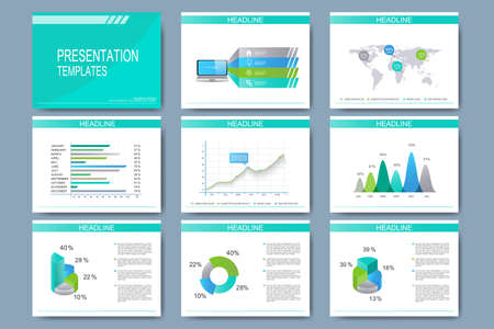 set of vector templates for multipurpose presentation slides set of vector templates for multipurpose presentation slides, Presentation templates