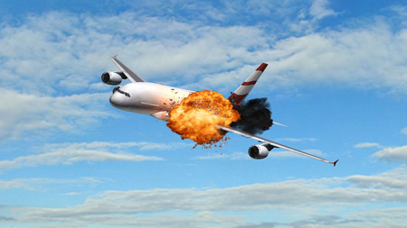 Image result for exploding plane silhouette