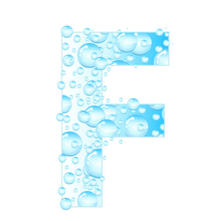 water droplet font