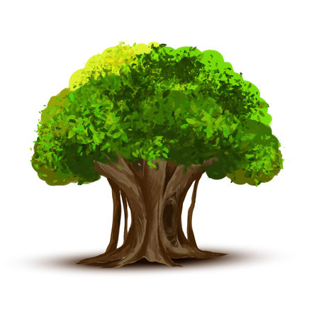 Banyan Tree Tree Cliparts, Stock Vector and Royalty Free Banyan Tree Tree  Illustrations