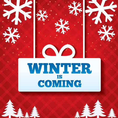 vector winter is coming sale background merry christmas card with flat icons special offer backdrop new year discounts - Christmas Card Sale vector winter is coming sale background merry christmas card with flat icons special offer backdrop new year discounts - Christmas Card Sale
