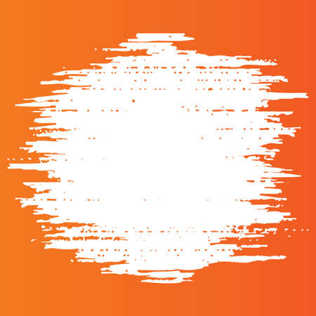 グランジ パターン背景 抽象的な水彩ペイント汚れ スプラッシュの壁紙です オレンジ色の背景 ベクトルのイラスト素材 ベクタ Image