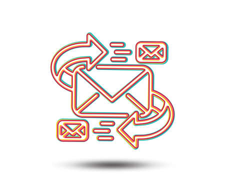 メールラインアイコン 文字記号による通信 電子メール チャット署名 カラフルなグラフィックデザイン ベクトルのイラスト素材 ベクタ Image メールラインアイコン 文字記号による通信 電子メール チャット署名 カラフルなグラフィックデザイン ベクトルのイラスト素材 ベクタ Image
