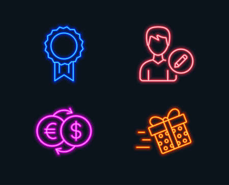 ネオンライトお金の交換 編集人と報酬アイコンのセット 輝くグラフィックデザイン ベクトルのイラスト のイラスト素材 ベクタ Image ネオンライトお金の交換 編集人と報酬アイコンのセット 輝くグラフィックデザイン ベクトルのイラスト のイラスト素材 ベクタ Image