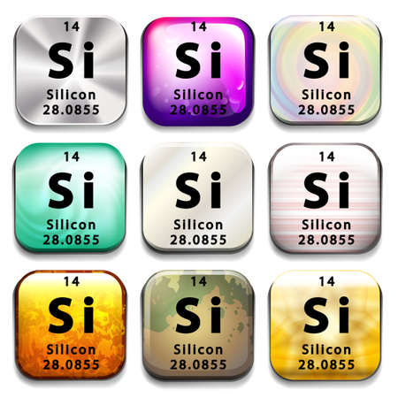 a periodic table showing silicon on a white background stock vector 35520010 - Periodic Table Abbreviation For Silicon a periodic table showing silicon on a white background stock vector 35520010 - Periodic Table Abbreviation For Silicon