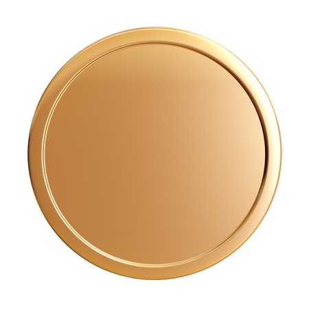 Gold coin: đồng tiền vàng trống Kho ảnh