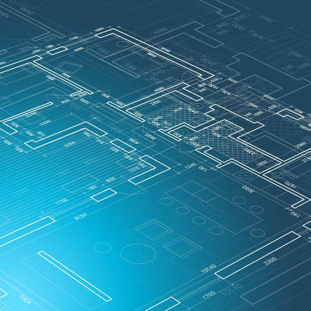 blank blueprint background