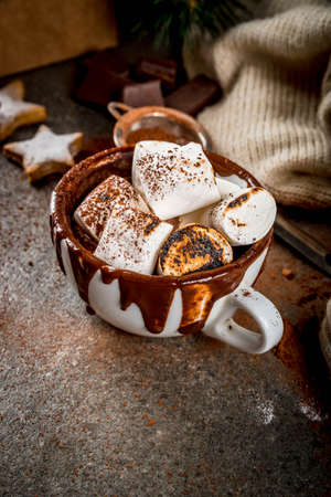 new year and christmas treats traditional sweets a cup of hot traditional christmas treats