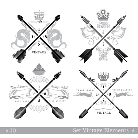 Set Of Cross Arrows With Abstract Elements Hipster Vintage Style Royalty Free Cliparts Vectors And Stock Illustration Image 58122937 Set Of Cross Arrows With Abstract Elements Hipster Vintage Style Royalty Free Cliparts Vectors And Stock Illustration Image 58122937