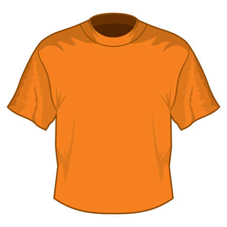 Orange Shirt Cliparts, Stock Vector and Royalty Free Orange Shirt ...