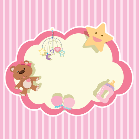 baby border template