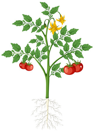 Tomato Plant Cliparts, Stock Vector and Royalty Free Tomato Plant ...