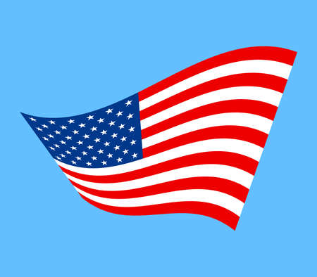american flag vector icon royalty free cliparts vectors and stock