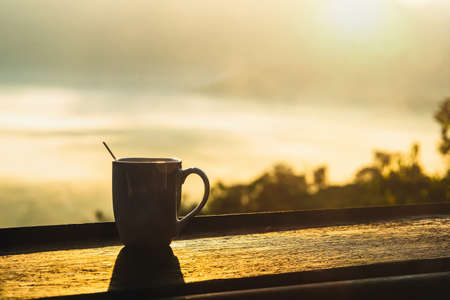 Sunrise Coffee Stock Photos and Images - 123RF