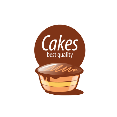 cake design template vector illustration of icon royalty free