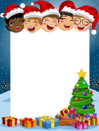 christmas frame vertical