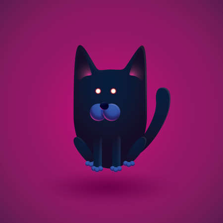 猫のタトゥーのデザイン のイラスト素材・ベクタ - . Image 52862065.