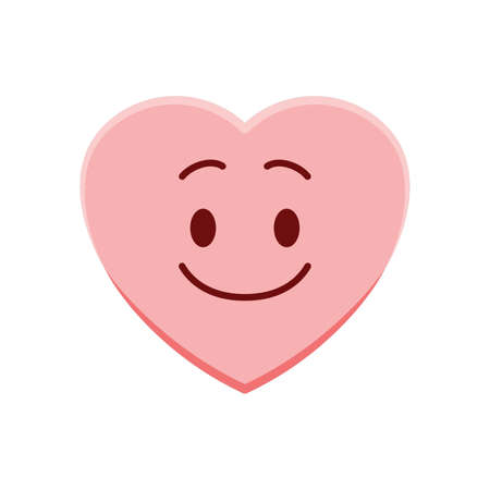 心の笑顔文字 のイラスト素材 ベクタ Image 心の笑顔文字 のイラスト素材 ベクタ Image