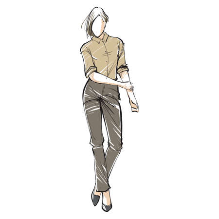5,279 Highheels Stock Illustrations, Cliparts And Royalty Free highheels: fashion model sketch - 5,279 Highheels Stock Illustrations, Cliparts And Royalty Free