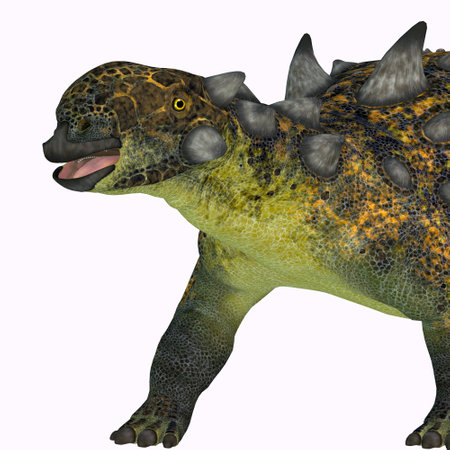 恐竜・古生物造形作品ギャラリー: エウオプロケファルス