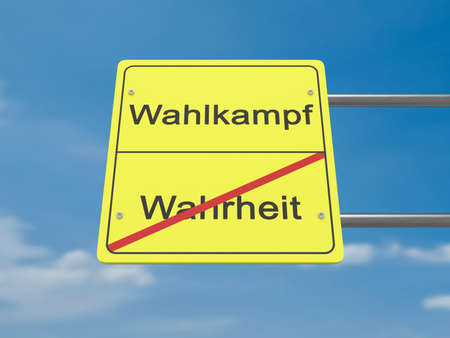 スポーツ降格コンセプト道路標識 最初部門に部門でドイツ語 3 D イラストレーション の写真素材 画像素材 Image