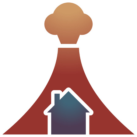 災害 Prdisaster 防止象徴アイコンのイラスト素材 ベクタ Image