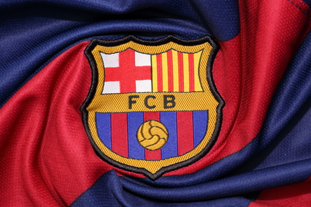 バンコク タイ 15 年 8 月 30 日 タイのバンコクで 15 年 8 月 30 日に公式ユニフォームにバルセロナのサッカー クラブのロゴ の写真素材 画像素材 Image バンコク タイ 15 年 8 月 30 日 タイのバンコクで 15 年 8 月 30 日に公式ユニフォームにバルセロナのサッカー クラブのロゴ の写真素材 画像素材 Image