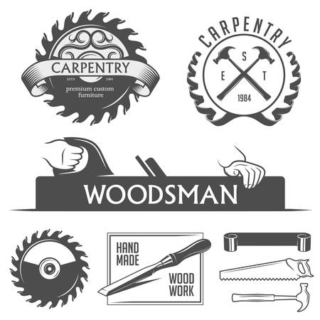 Carpentry And Woodwork Design Elements In Vintage Style Carpentry And Woodwork Design Elements In Vintage Style
