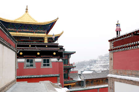 チベット仏教寺院の他の優れた安定性 の写真素材 画像素材 image 26587905