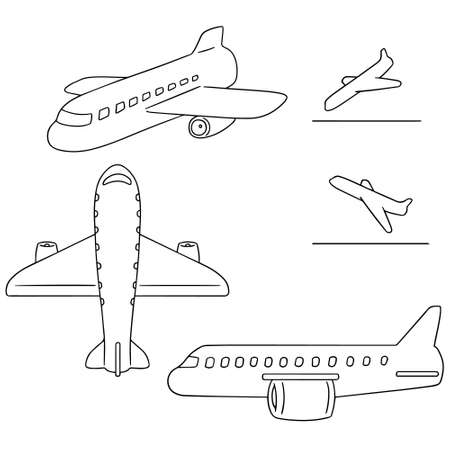 airplane drawing