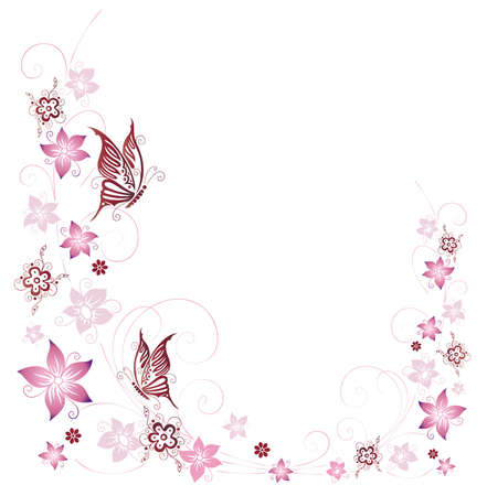 butterfly: hoa mùa hè với những con bướm