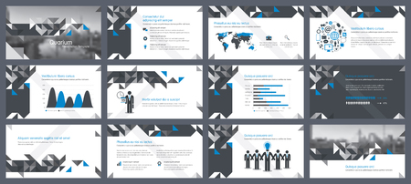 elements of infographics for presentations templates annual