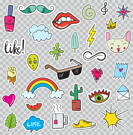花 ハート 王冠 クラウド 唇 メール ダイヤモンド 目のようなパッチ要素のセットです 手描きの背景 かわいいおしゃれなステッカー コレクション 落書き ポップアート スケッチ バッジとピン のイラスト素材 ベクタ Image 花 ハート 王冠 クラウド 唇 メール ダイヤモンド 目のようなパッチ要素のセットです 手描きの背景 かわいいおしゃれなステッカー コレクション 落書き ポップアート スケッチ バッジとピン のイラスト素材 ベクタ Image