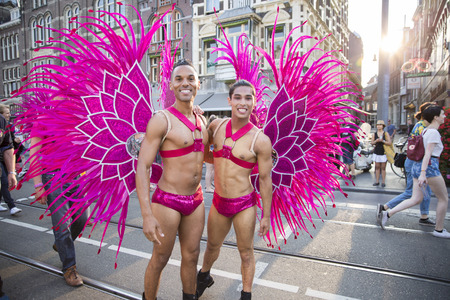 Gay dressed as women